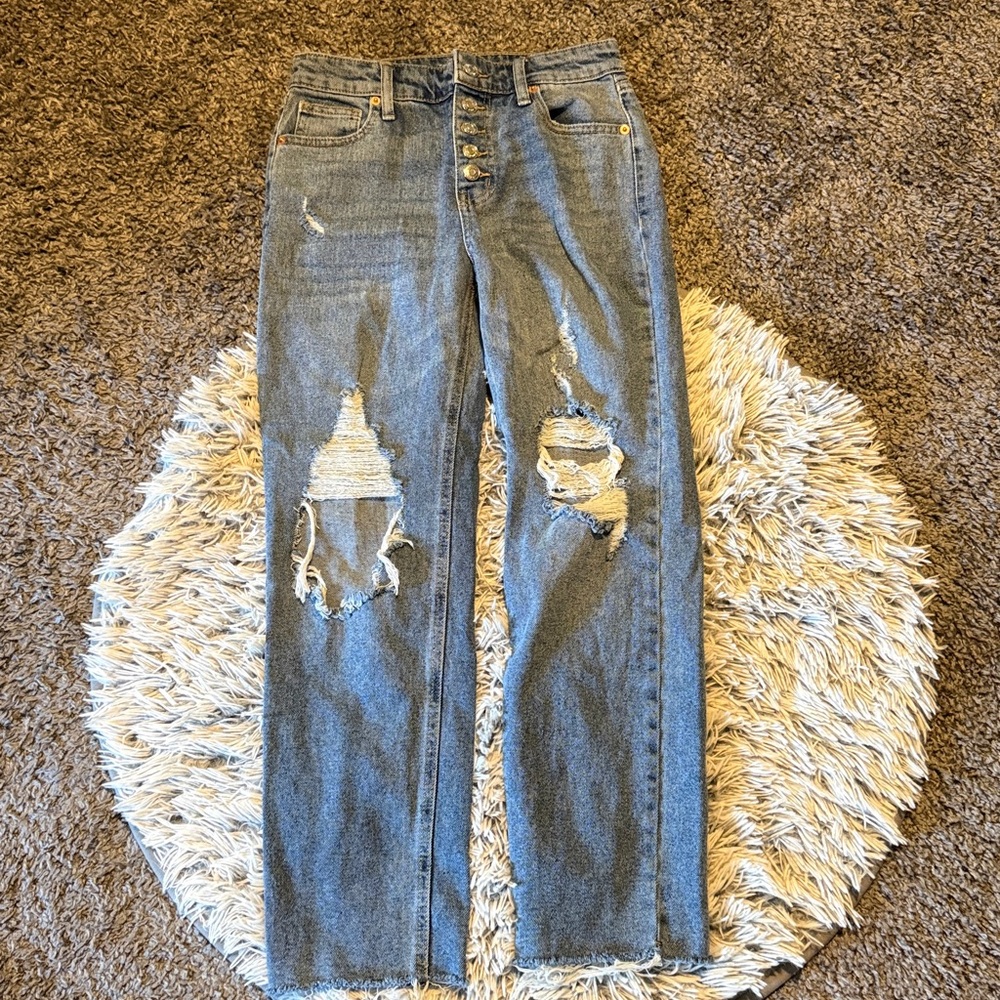 Wild fable high rise straight ankle jeans size 2